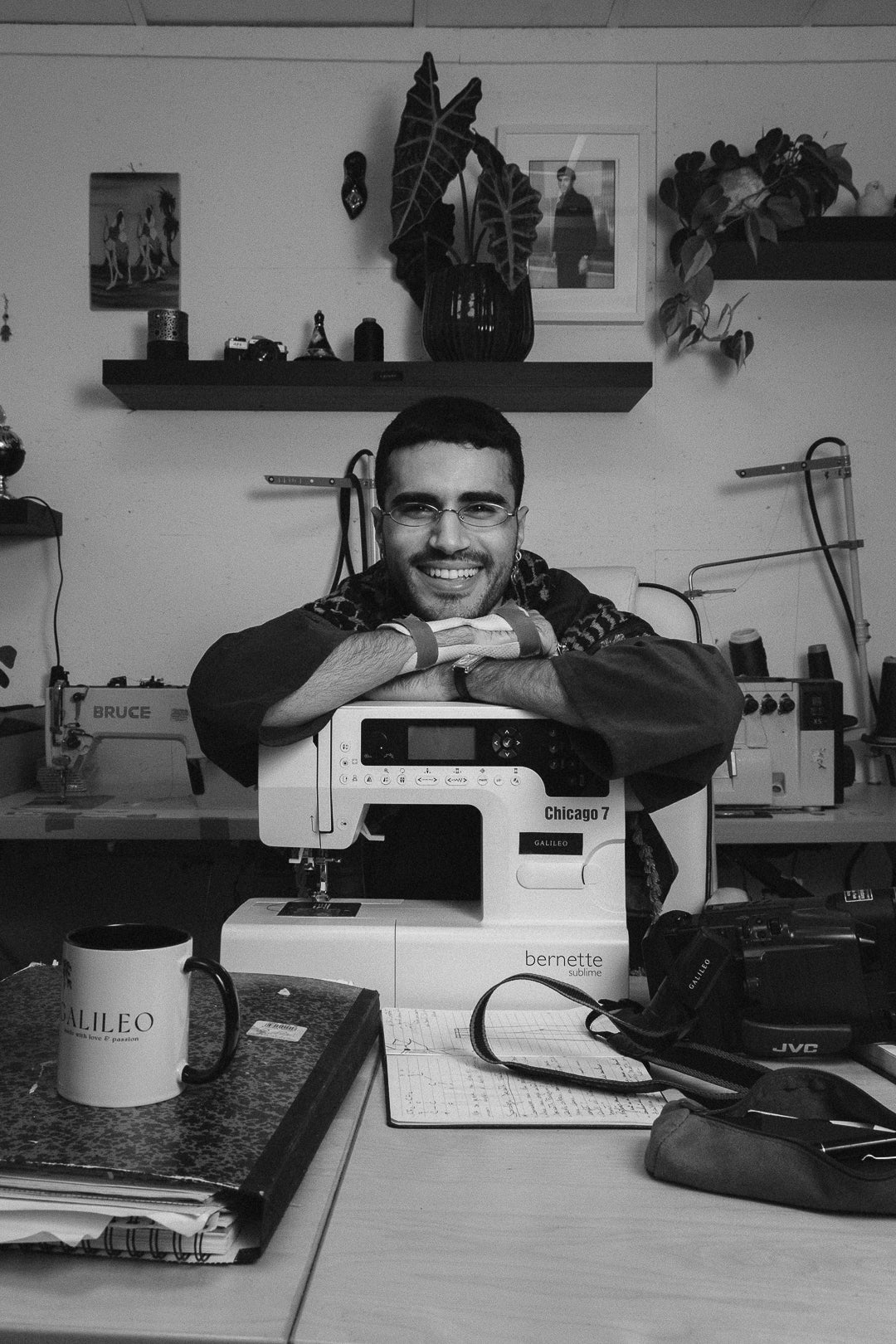 Reportage photographique atelier créateur textile - Novembre 2024