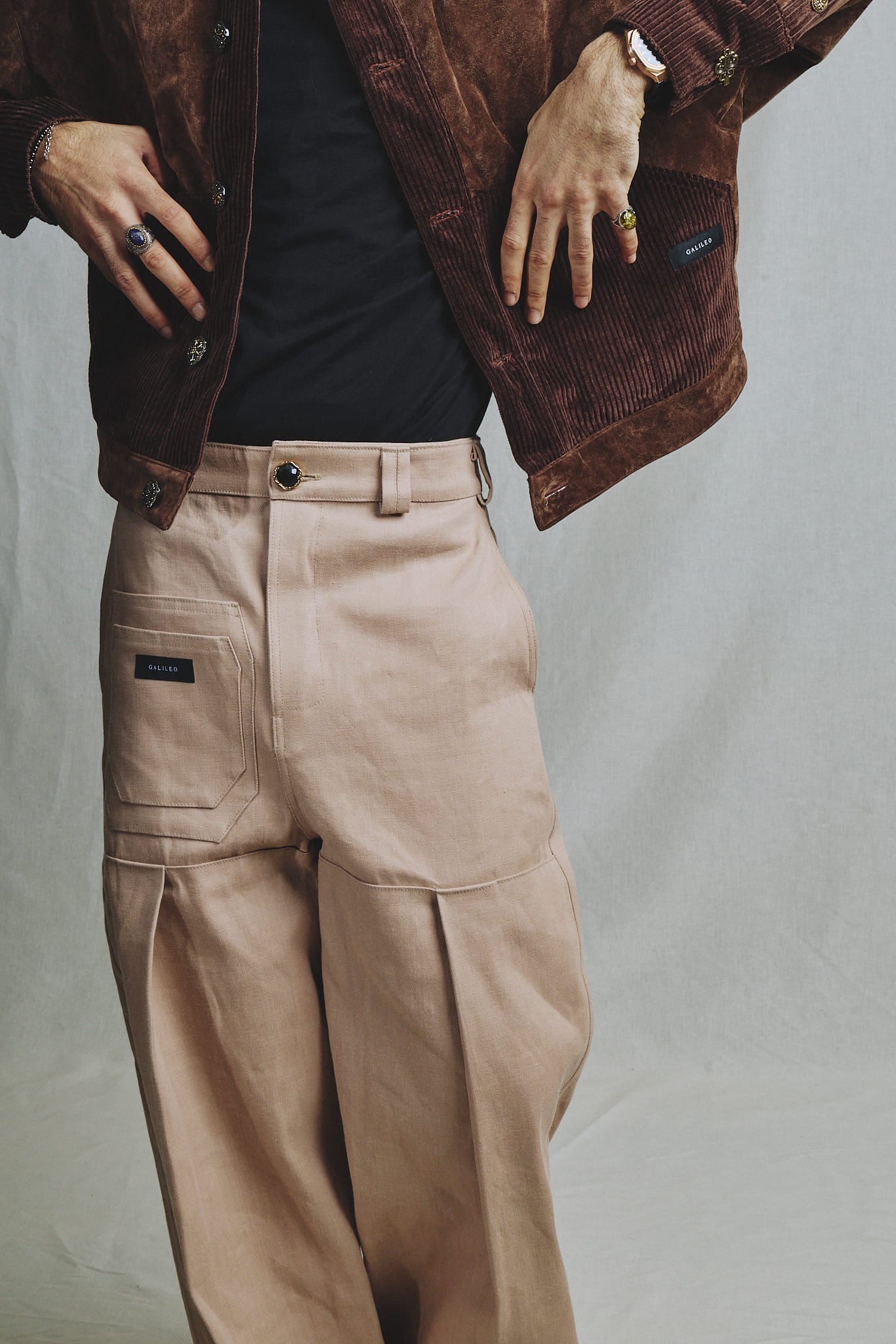 Pantalon Jean brut italien