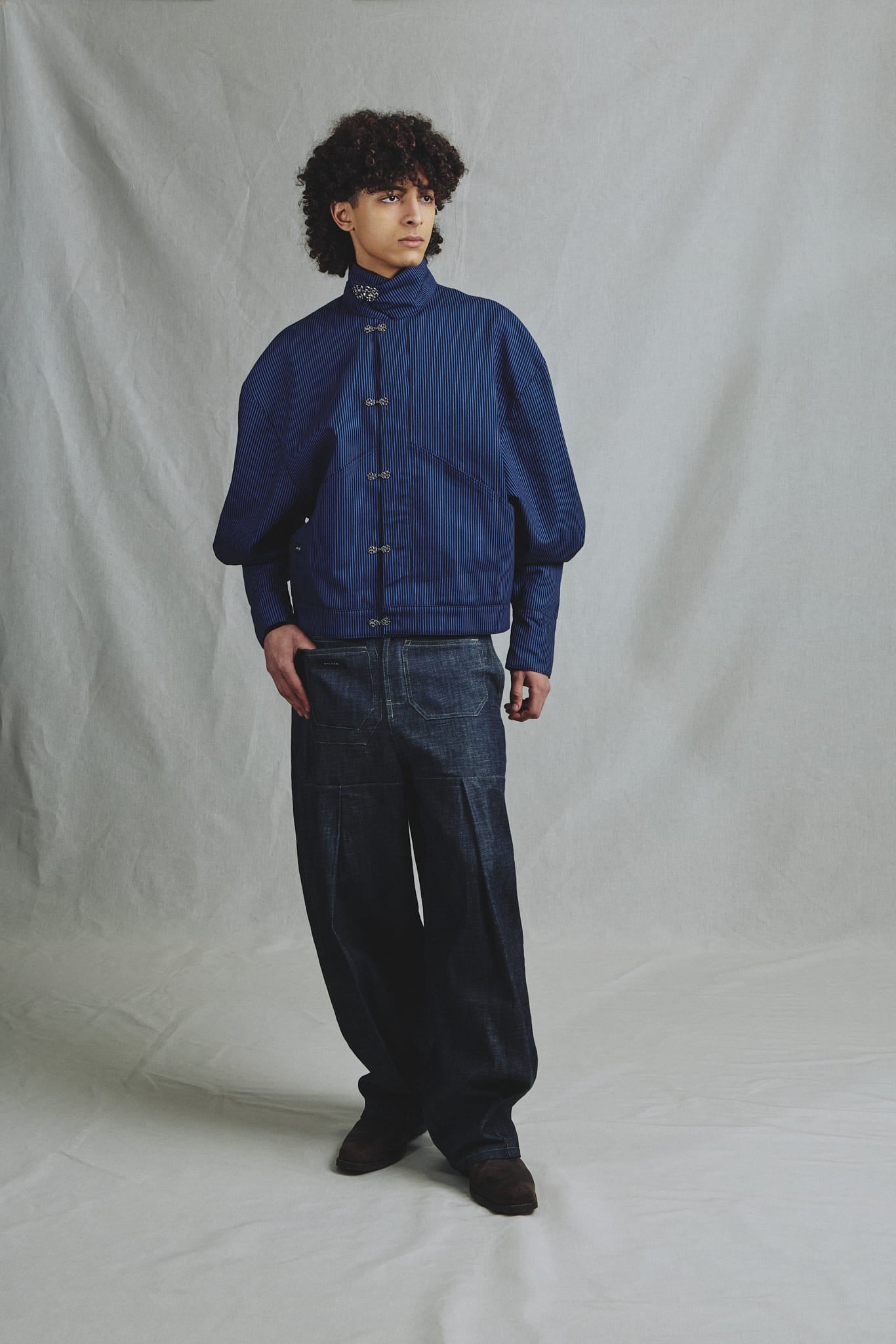 Pantalon Jean Italien Brut 7 Poches