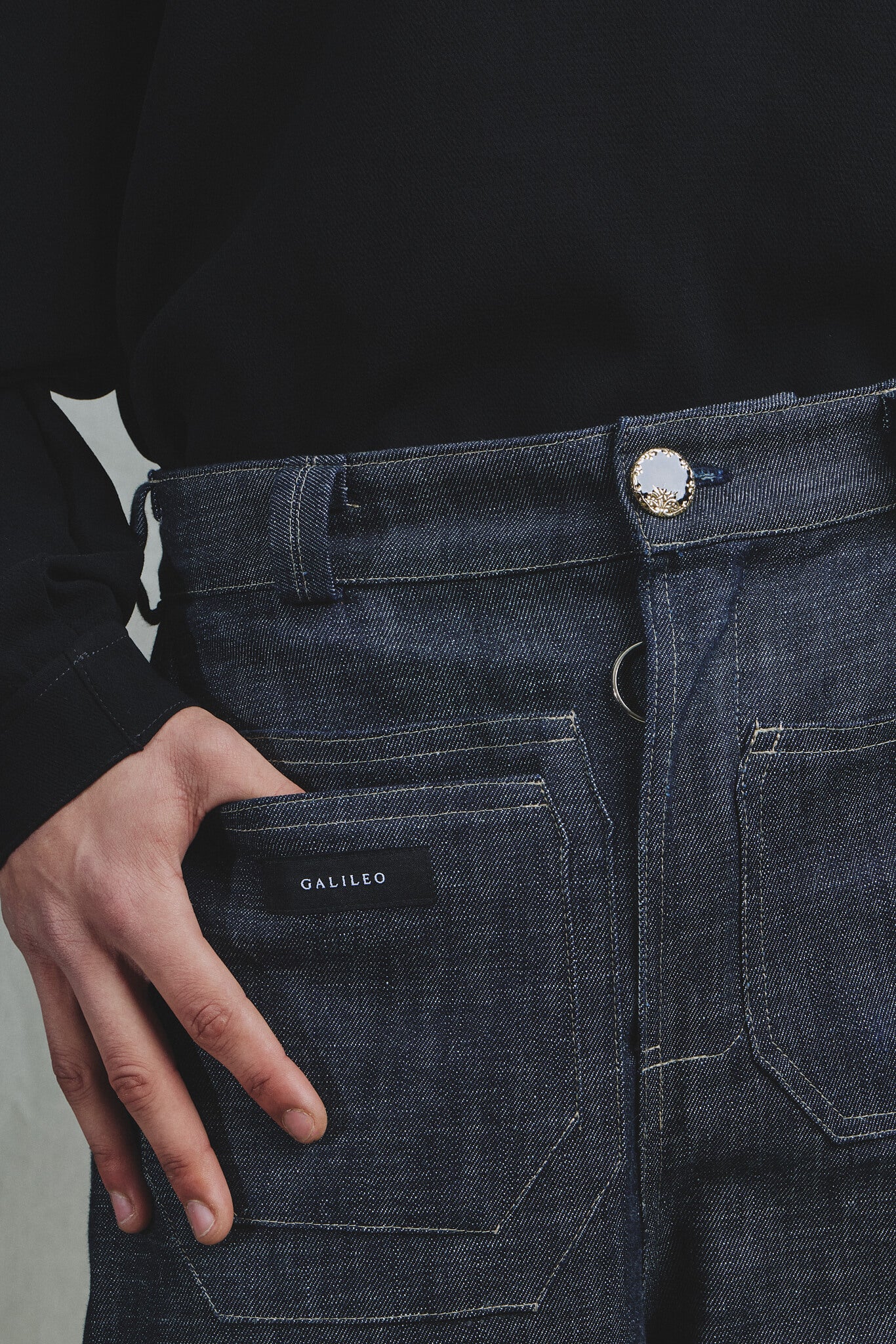 Pantalon Jean Italien Brut 7 Poches