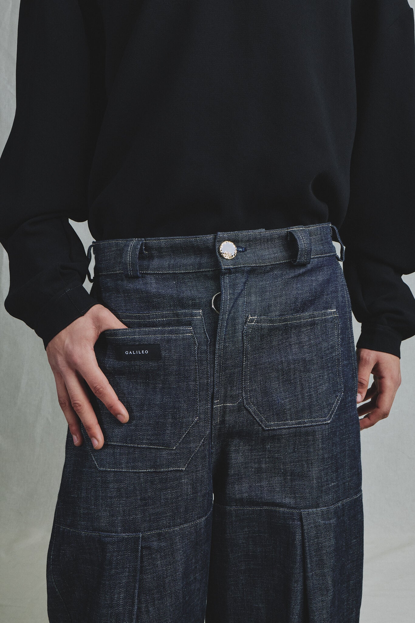 Pantalon Jean Italien Brut 7 Poches