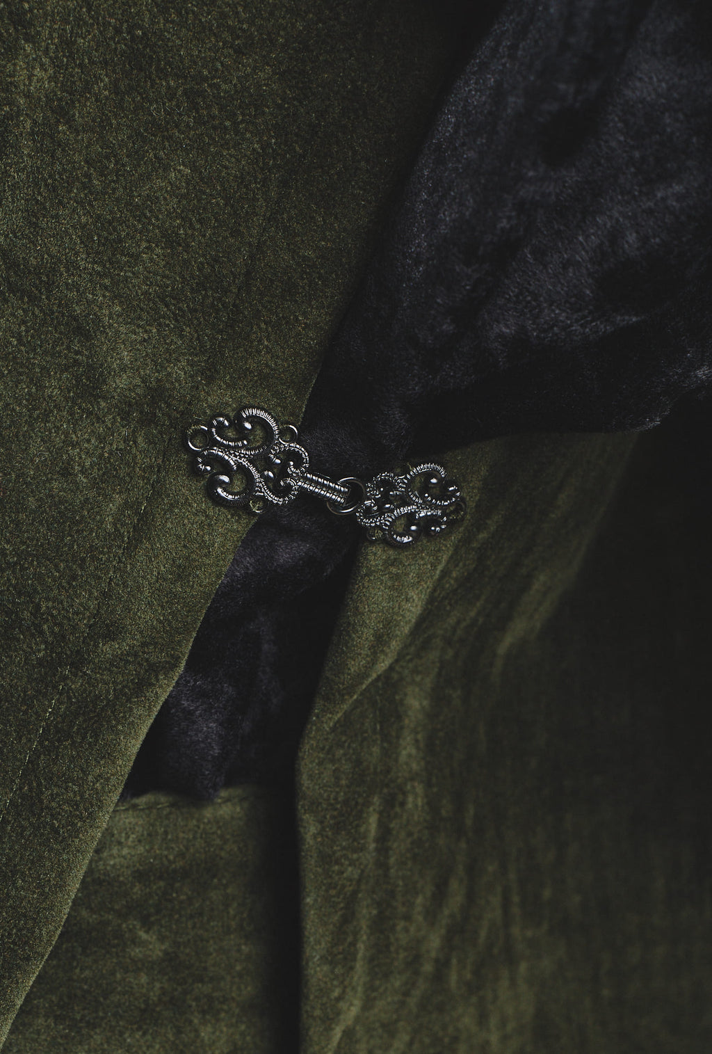 Haut Tablier Alcantara Vert Olive